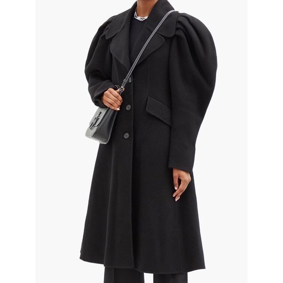 Runway JW Anderson 100% Wool puff-sleeve coat UK6/US2 - Picture 4 of 12
